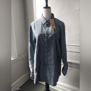 Scotch & Soda Light Blue Casual Button-Down Shirt